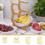 Stacked Fruit Tray Multi-layer Plate Three Compartments Snack Candy Platter Bowl - Image 3