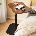 Adjustable C-Shaped Sofa Side End Table uk - Image 2