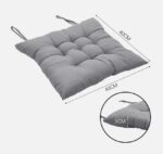 4 Pack Seat and Chair Seat Cushions Tie On Plain UK - Image 10