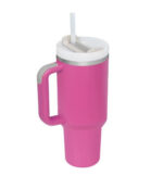 Oz Tumbler With Handle Straw Insulated uk l - Image 4