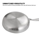 Stainless Steel Frying Pan Non Stick UK - Image 9
