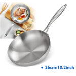 Stainless Steel Frying Pan Non Stick UK