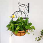 4PC Heavy Metal Hanging Basket Brackets Hanger Hook UK - Image 6