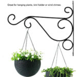 4PC Heavy Metal Hanging Basket Brackets Hanger Hook UK - Image 3
