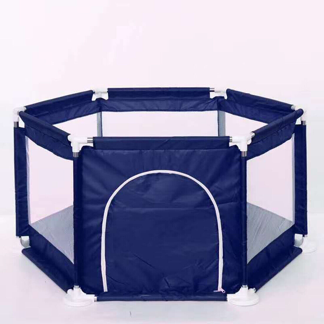 f897551d-dd14-4d7b-849e-815040b3f0e8.jpg Large Baby Playpen 6 Sides Infant Kids Yard UK - Image 1