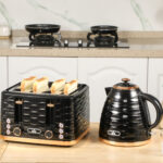 Kettle And Toaster Sets, 3000W 1.7L , Black - Image 3